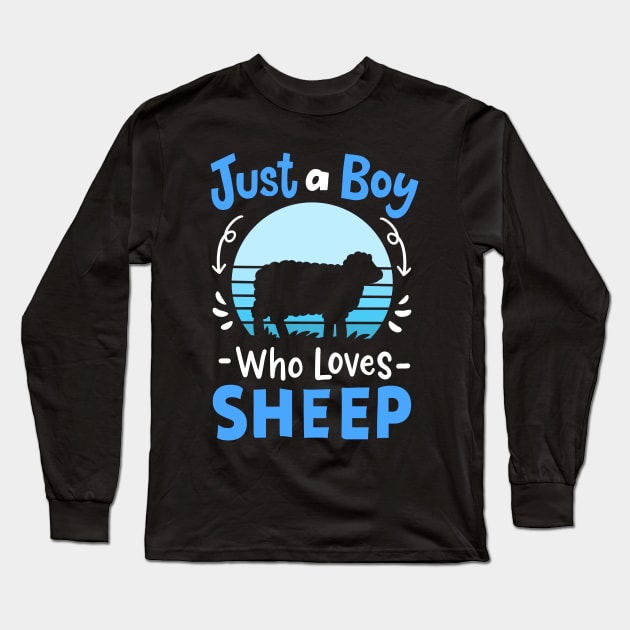 Sheep Sheep Lover Retro Long Sleeve T-Shirt by CreativeGiftShop